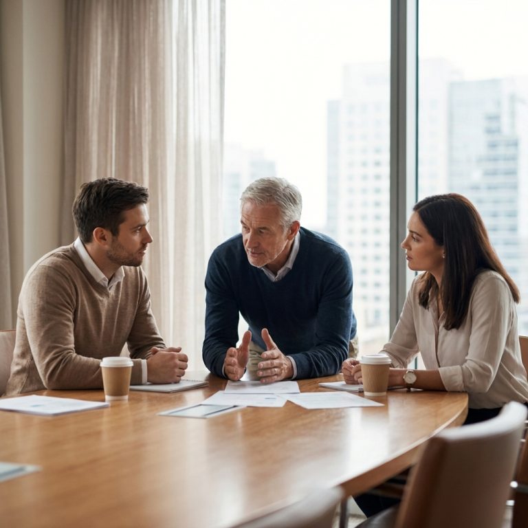 Illustration for family business succession