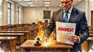 Attorney holding a court judgment unable to collect assets protected in an irrevocable trust