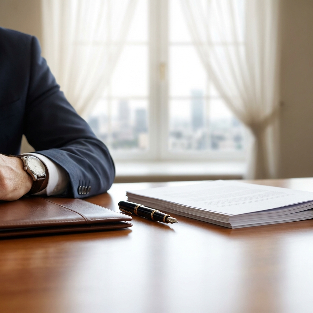 A high-net-worth family reviewing IRS-compliant wealth strategies with an estate planning attorney to protect assets through irrevocable trust planning