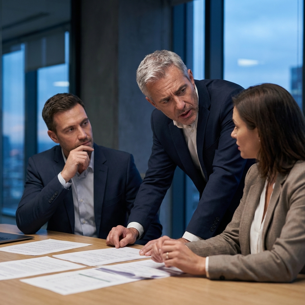 Cook Islands Trust alternative for US business owners: A high-net-worth US business owner reviewing domestic irrevocable trust documents as a superior alternative to a Cook Islands trust